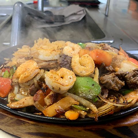 Martinez Famous Fajitas at Nacho's Cantina & Grill