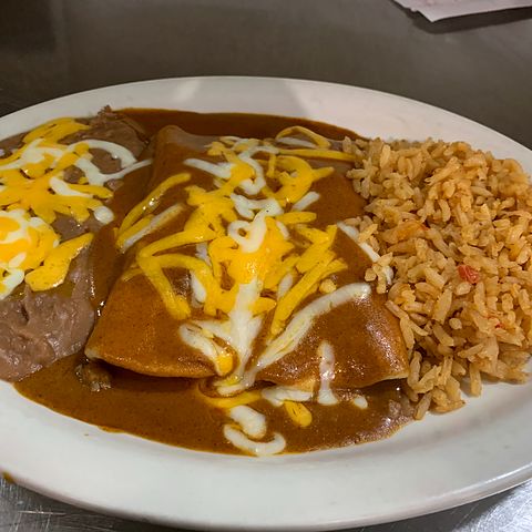 Fernando's Enchiladas at Nacho's Cantina & Grill