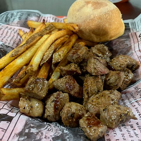 Steak Bits at Nacho's Cantina & Grill
