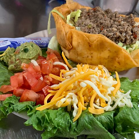 Taco Salad at Nacho's Cantina & Grill