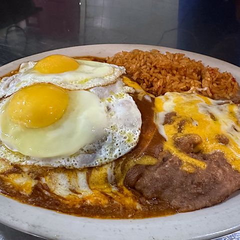 Woody's Cowboy Stack at Nacho's Cantina & Grill